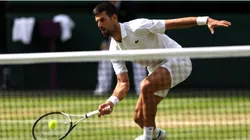 Novak Djokovic of Serbia