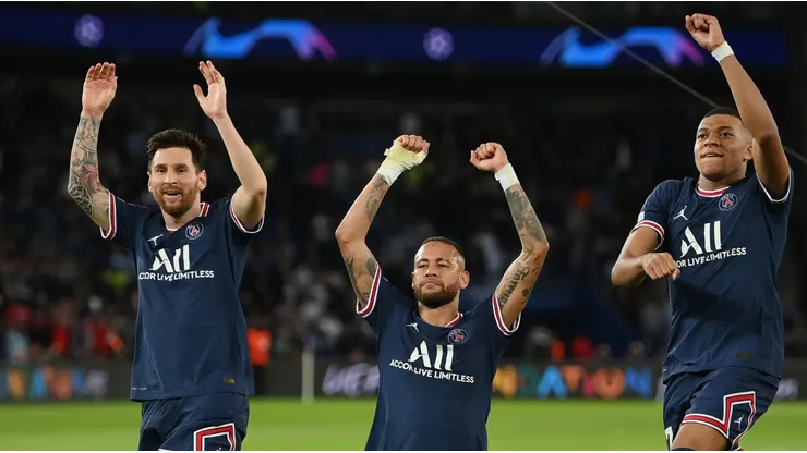 Messi, Neymar and Mbappe