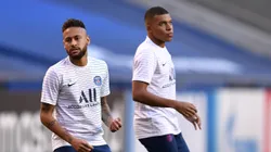 Neymar and Kylian Mbappe