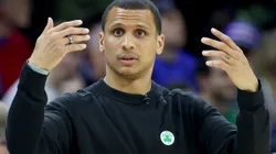 Boston Celtics head coach Joe Mazulla