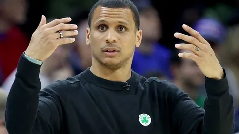Boston Celtics head coach Joe Mazulla