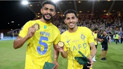 Abdulelah Al-Amri and Sultan Al-Ghannam of Al Nassr