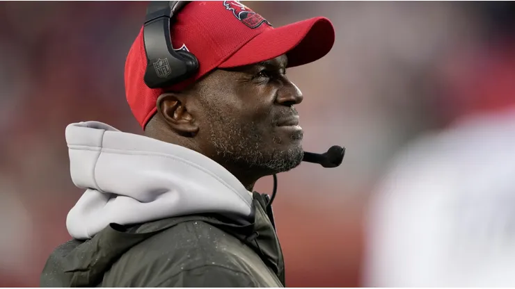 Head coach Todd Bowles of the Tampa Bay Buccaneers