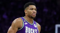 Giannis Antetokounmpo of the Milwaukee Bucks