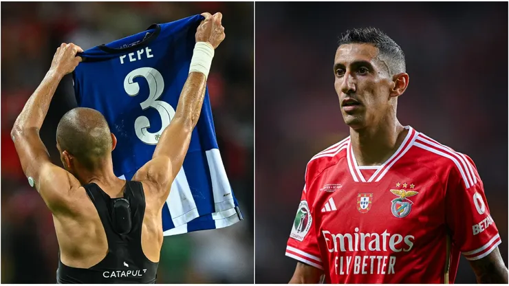 Pepe and Angel Di Maria