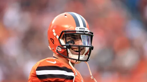 Manziel with the browns in 2015