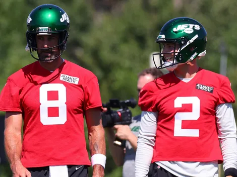 Hard Knocks: Jets QB Zach Wilson humorously taunts Aaron Rodgers
