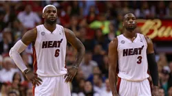 Dwyane Wade and LeBron James