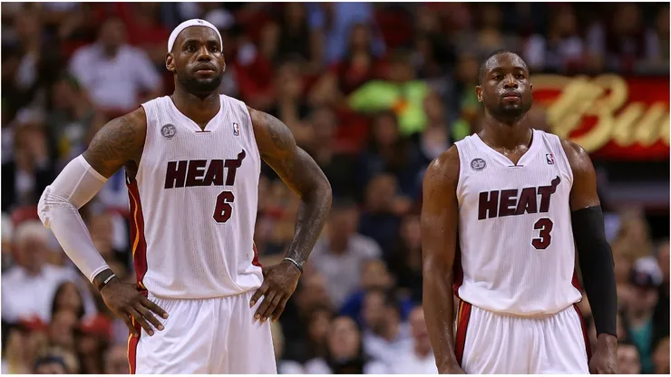 Dwyane Wade and LeBron James