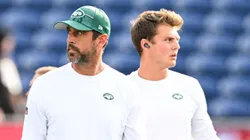 Aaron Rodgers and Zach Wilson - New York Jets - NFL 2023