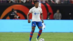 Jules Kounde #23 of FC Barcelona