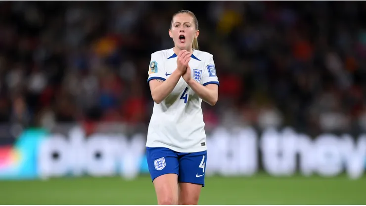Keira Walsh during the match against Nigeria in the Round of 16 of Women's World Cup 2023