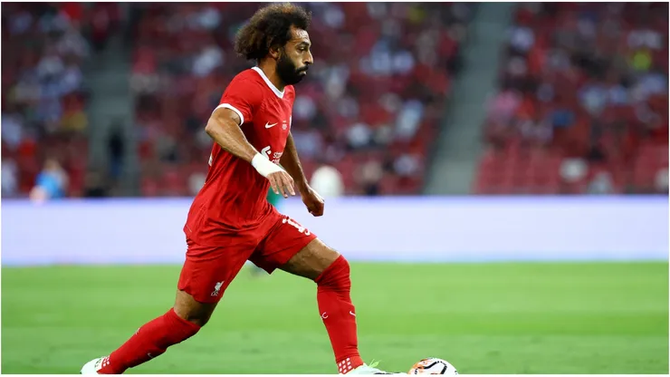 Mohamed Salah #11 of Liverpool