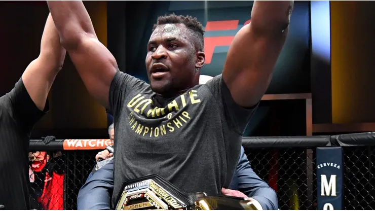Ngannou was a heavyweight champion
