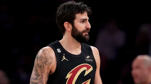 Ricky Rubio with the Cavs