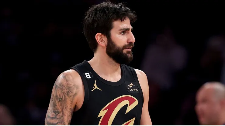Ricky Rubio with the Cavs