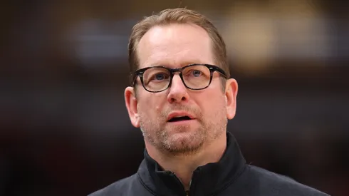 Nick Nurse head coach of the Philadelphia 76ers