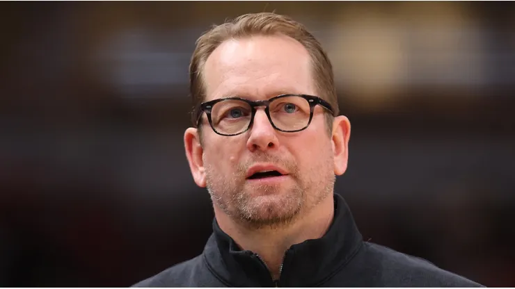 Nick Nurse head coach of the Philadelphia 76ers