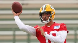 Jordan Love quarterback of the Green Bay Packers