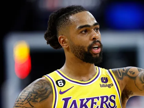 Did D'Angelo Russell say goodbye to the Lakers?