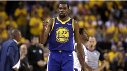 Kevin Durant with the Golden State Warriors