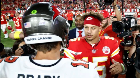 Tom Brady and Patrick Mahomes