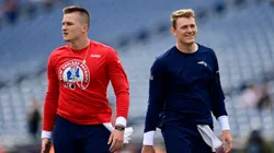 Bailey Zappe and Mac Jones