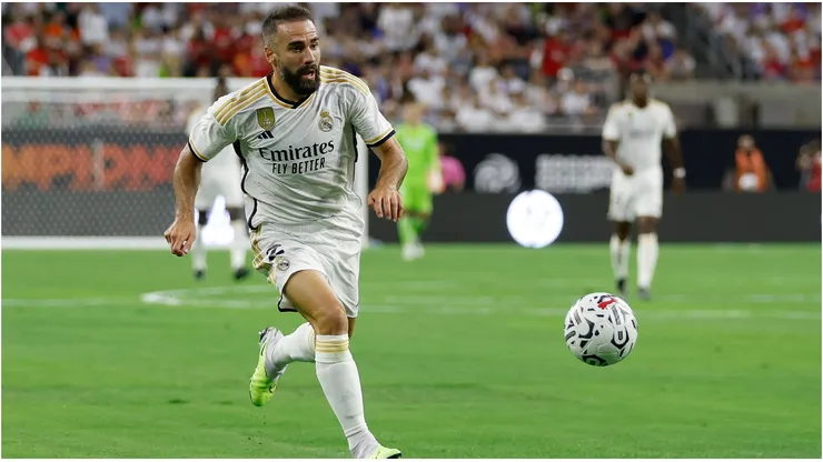 Dani Carvajal #2 of Real Madrid