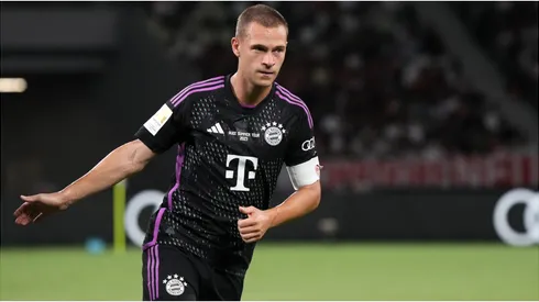 Joshua Kimmich of Bayern Muenchen