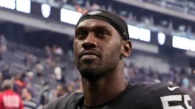 Chandler Jones with the Las Vegas Raiders