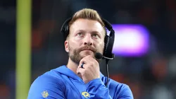 Head coach Sean McVay of the Los Angeles Rams looks on in the second half of the preseason game against the Denver Broncos at Empower Field At Mile High on August 26, 2023 in Denver, Colorado. (Photo by Tyler Schank/Getty Images)