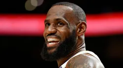 LeBron James of the Los Angeles Lakers