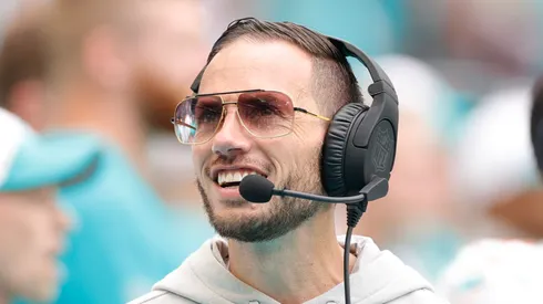 Mike McDaniel head coach of the Miami Dolphins