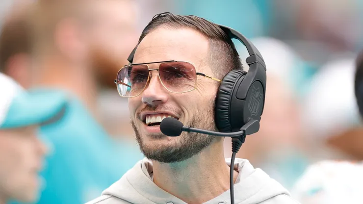 Mike McDaniel head coach of the Miami Dolphins