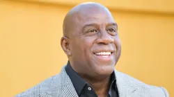 Magic Johnson, co-owner of the Washington Commanders