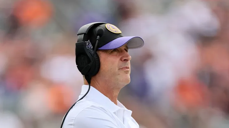 HC John Harbaugh of the Baltimore Ravens