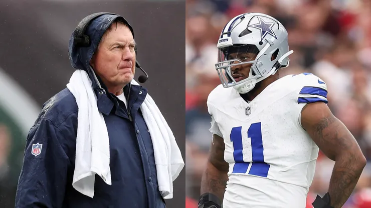 Bill Belichick (left, New England Patriots), Micah Parsons (right, Dallas Cowboys) - NFL 2023