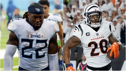 Derrick Henry and Joe Mixon