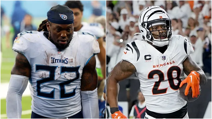 Derrick Henry and Joe Mixon
