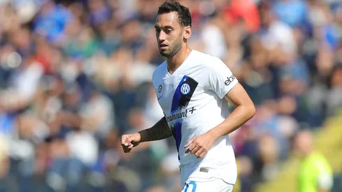 Hakan Calhanoglu of FC Internazionale