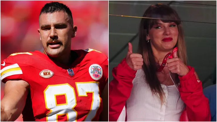 Travis Kelce, Taylor Swift - Kansas City Chiefs - NFL 2023