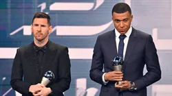 Lionel Messi and Kylian Mbappe