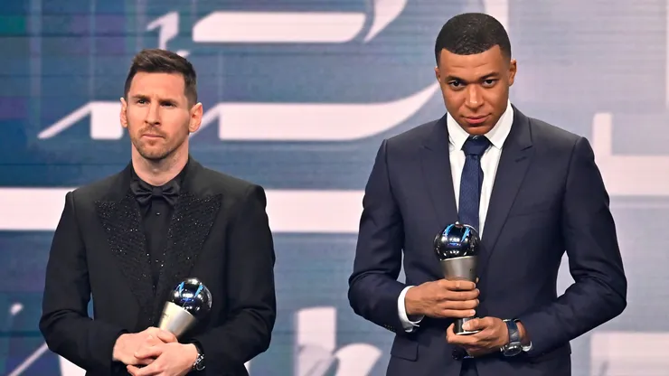 Lionel Messi and Kylian Mbappe