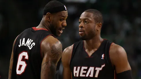 LeBron James and Dwyane Wade