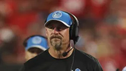 Head coach Dan Campbell of Lions