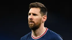 Lionel Messi with PSG