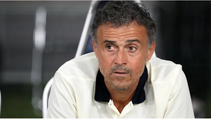 Head coach Luis Enrique of PSG