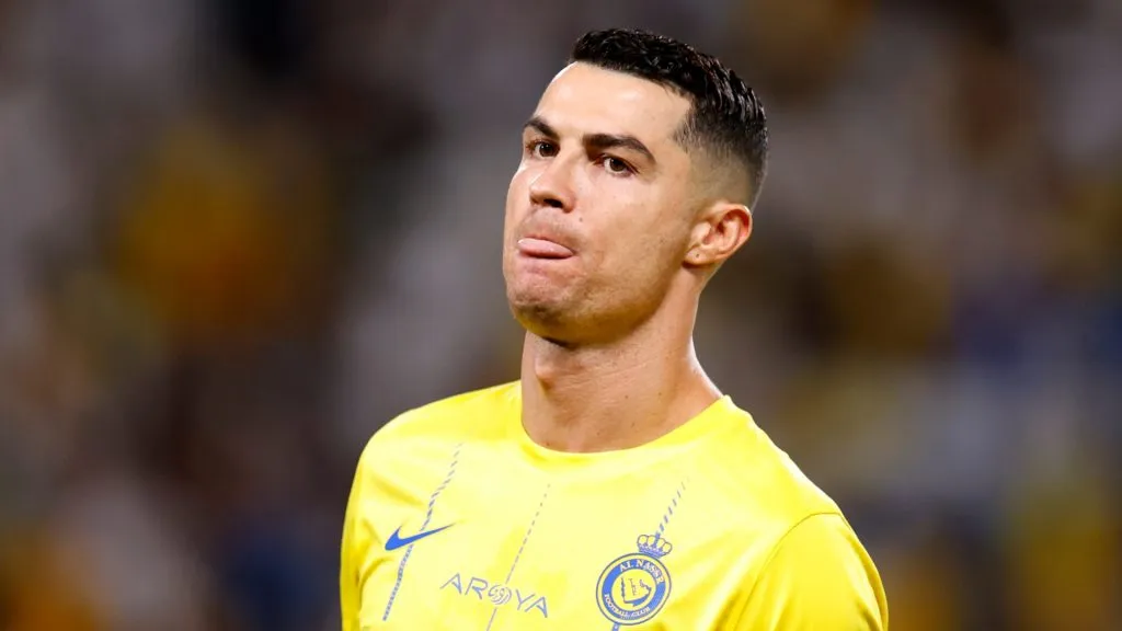 Cristiano Ronaldo in action for Al Nassr
