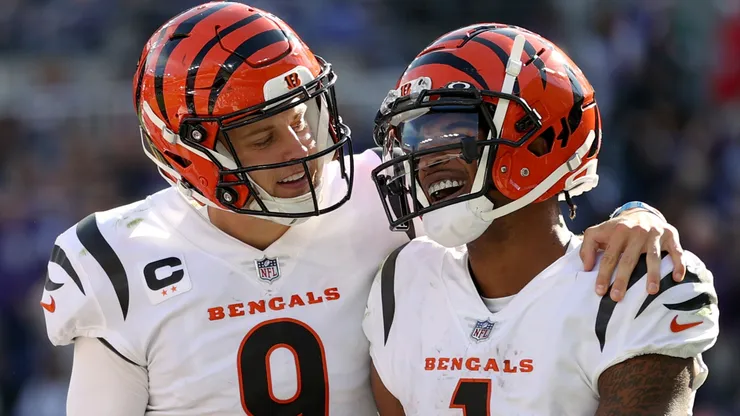 Joe Burrow and Ja'Marr Chase