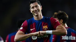 Robert Lewandowski of FC Barcelona